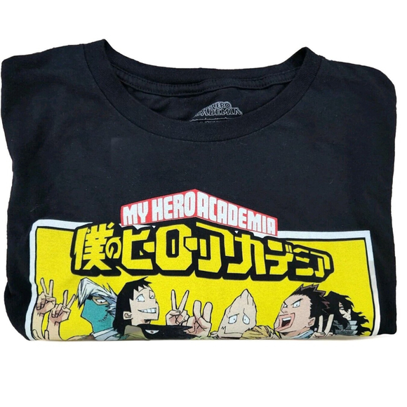 My Hero Academia Mens T-Shirt XL Short Sleeves Front Graphic Funimation Anime - Picture 3 of 5